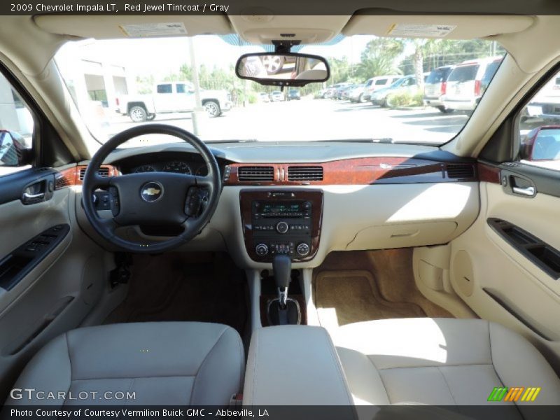 Red Jewel Tintcoat / Gray 2009 Chevrolet Impala LT