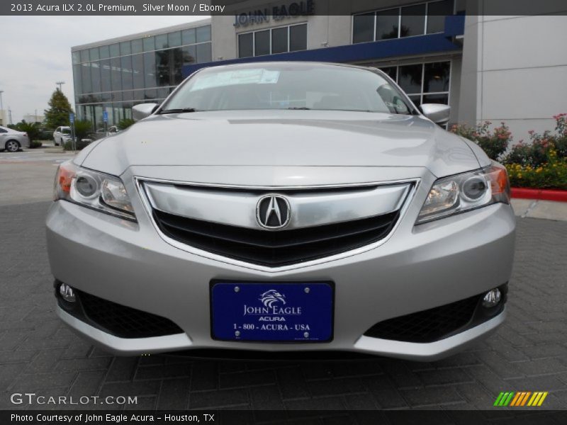 Silver Moon / Ebony 2013 Acura ILX 2.0L Premium