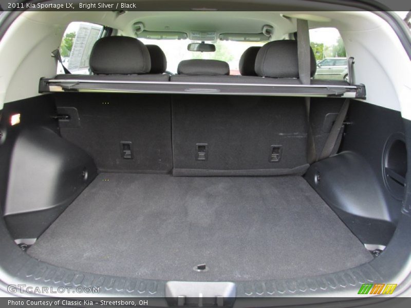 Bright Silver / Black 2011 Kia Sportage LX