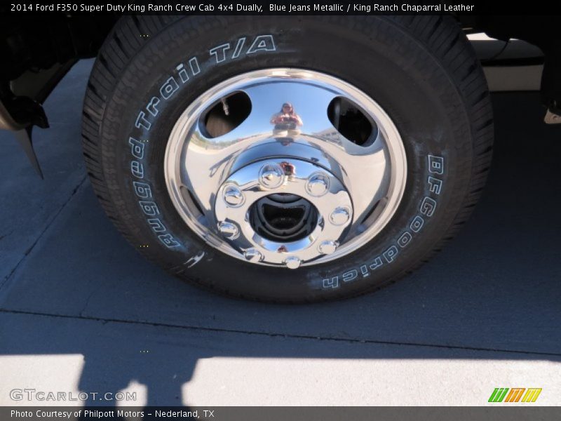  2014 F350 Super Duty King Ranch Crew Cab 4x4 Dually Wheel