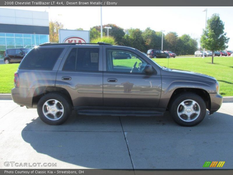 Desert Brown Metallic / Ebony 2008 Chevrolet TrailBlazer LT 4x4