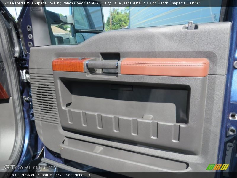 Door Panel of 2014 F350 Super Duty King Ranch Crew Cab 4x4 Dually
