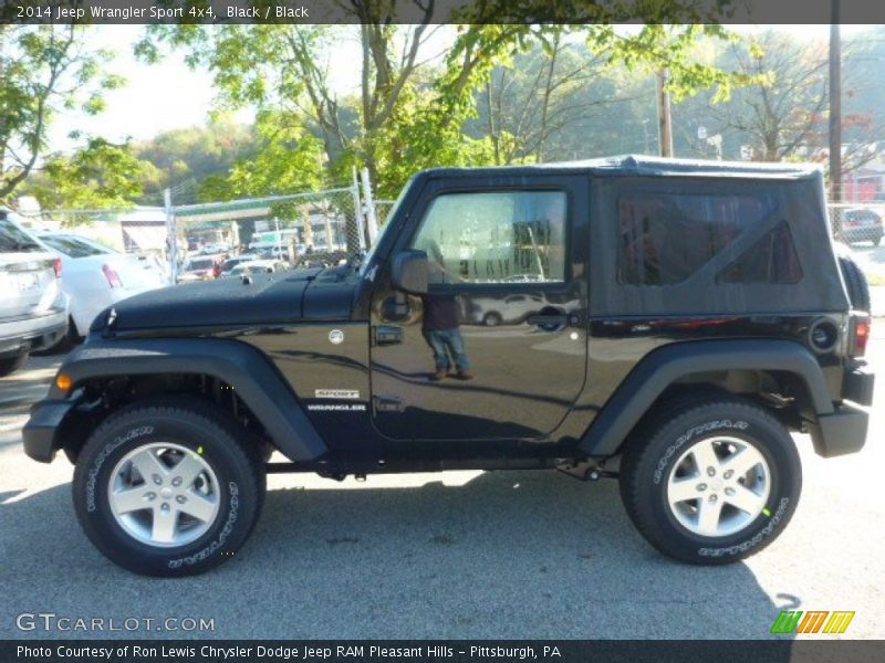Black / Black 2014 Jeep Wrangler Sport 4x4
