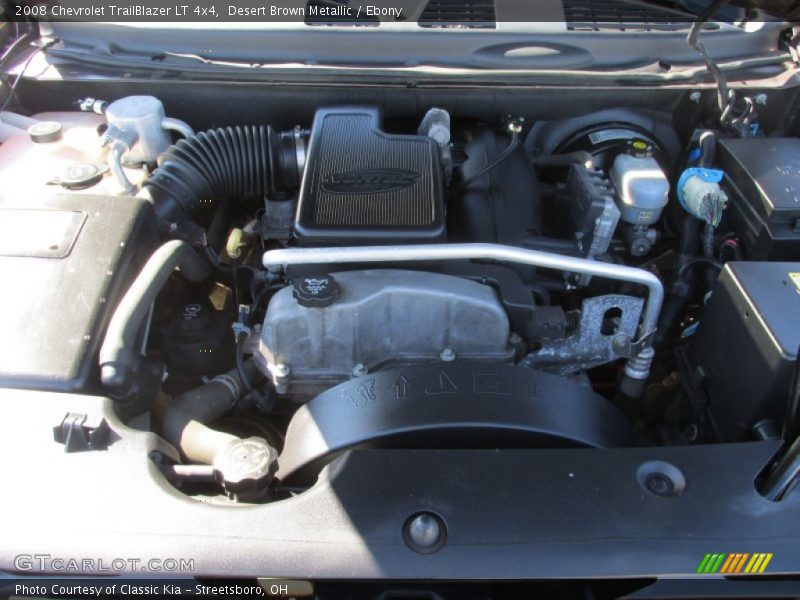 Desert Brown Metallic / Ebony 2008 Chevrolet TrailBlazer LT 4x4