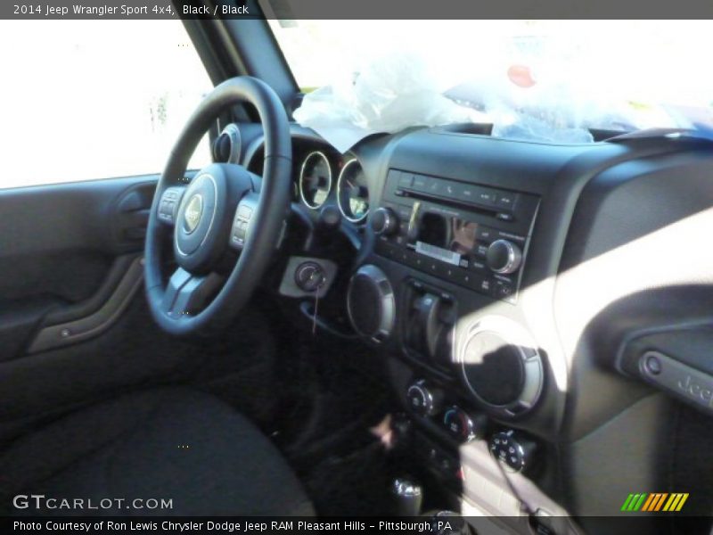 Black / Black 2014 Jeep Wrangler Sport 4x4