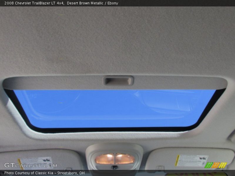 Desert Brown Metallic / Ebony 2008 Chevrolet TrailBlazer LT 4x4