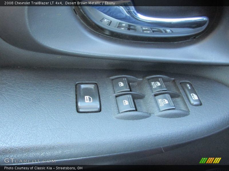 Desert Brown Metallic / Ebony 2008 Chevrolet TrailBlazer LT 4x4