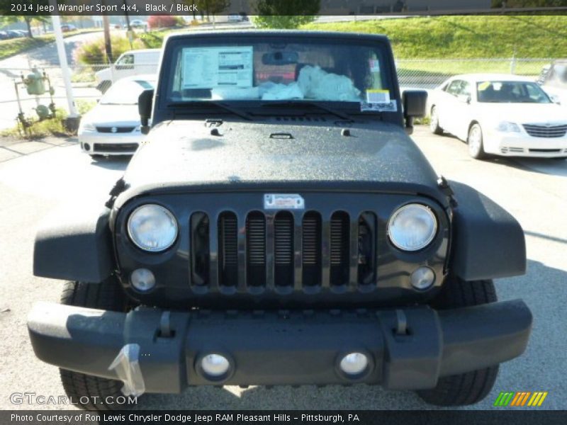 Black / Black 2014 Jeep Wrangler Sport 4x4