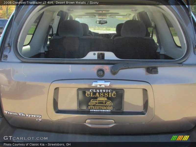 Desert Brown Metallic / Ebony 2008 Chevrolet TrailBlazer LT 4x4