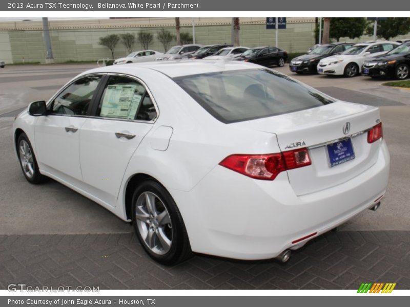 Bellanova White Pearl / Parchment 2013 Acura TSX Technology