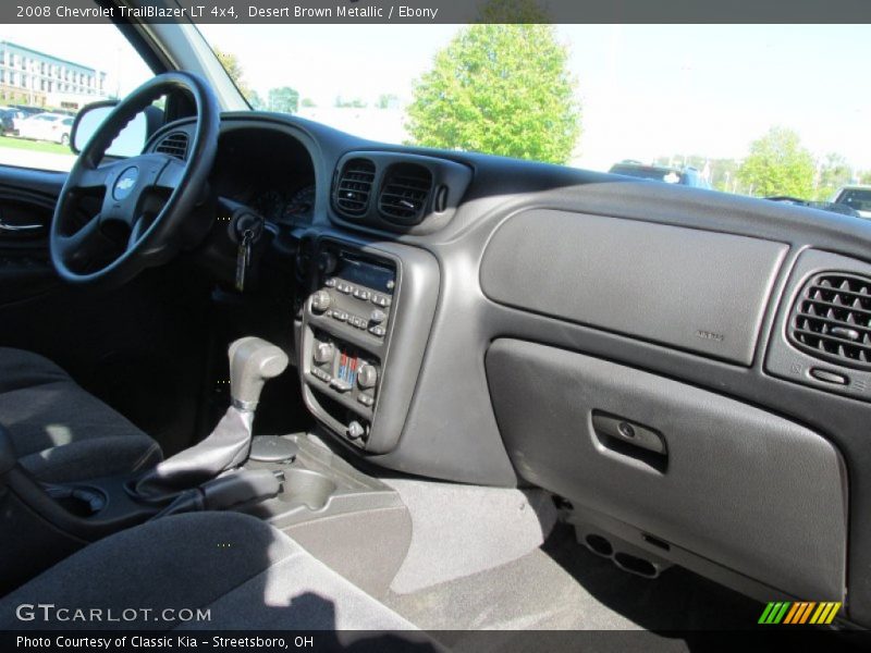 Desert Brown Metallic / Ebony 2008 Chevrolet TrailBlazer LT 4x4