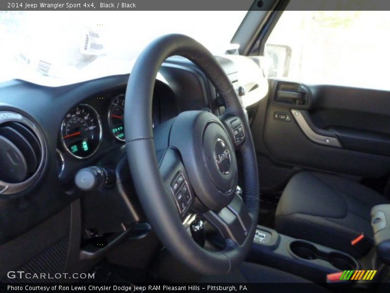 Black / Black 2014 Jeep Wrangler Sport 4x4
