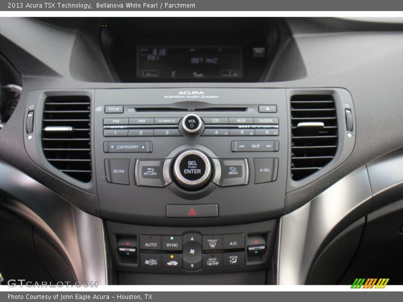 Bellanova White Pearl / Parchment 2013 Acura TSX Technology