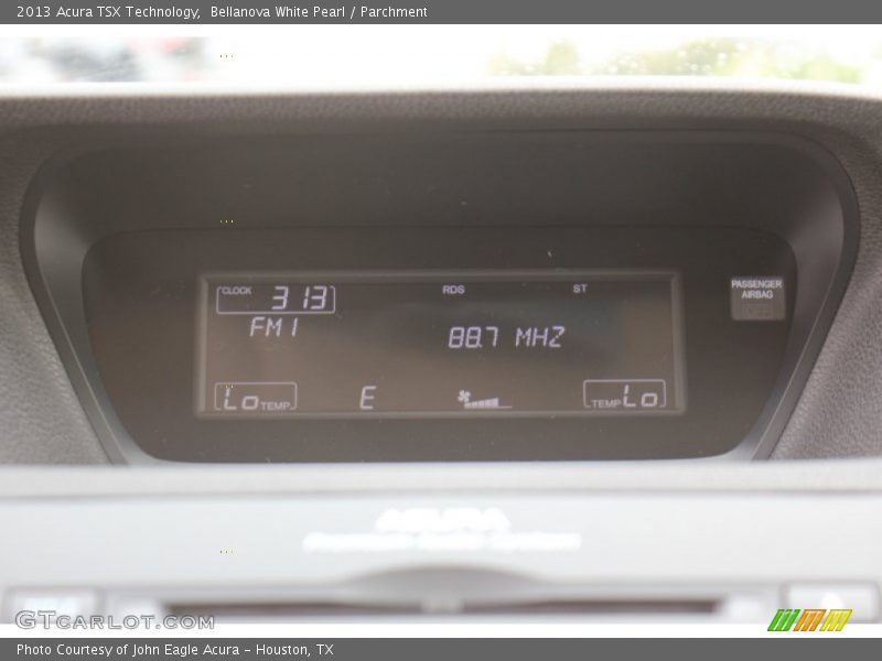 Bellanova White Pearl / Parchment 2013 Acura TSX Technology