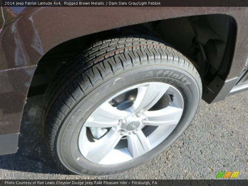Rugged Brown Metallic / Dark Slate Gray/Light Pebble 2014 Jeep Patriot Latitude 4x4