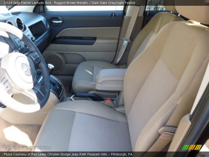Rugged Brown Metallic / Dark Slate Gray/Light Pebble 2014 Jeep Patriot Latitude 4x4
