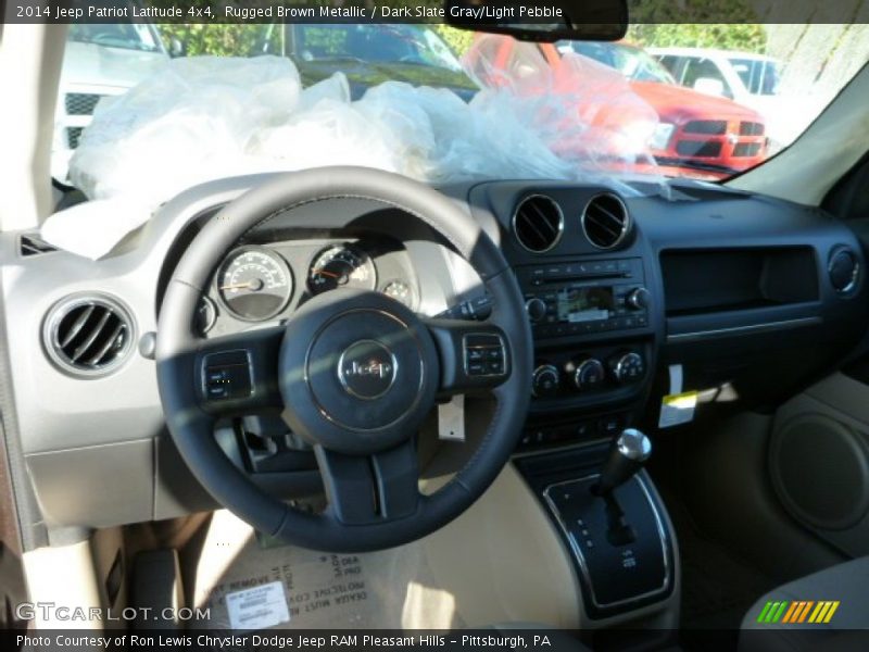 Rugged Brown Metallic / Dark Slate Gray/Light Pebble 2014 Jeep Patriot Latitude 4x4