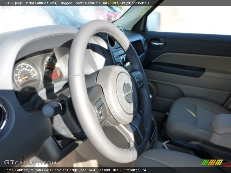 Rugged Brown Metallic / Dark Slate Gray/Light Pebble 2014 Jeep Patriot Latitude 4x4