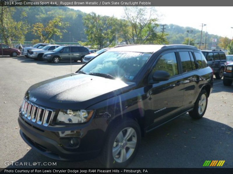 Rugged Brown Metallic / Dark Slate Gray/Light Pebble 2014 Jeep Compass Sport 4x4