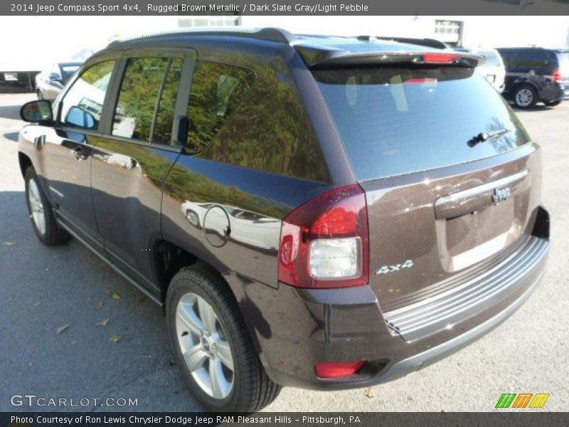 Rugged Brown Metallic / Dark Slate Gray/Light Pebble 2014 Jeep Compass Sport 4x4