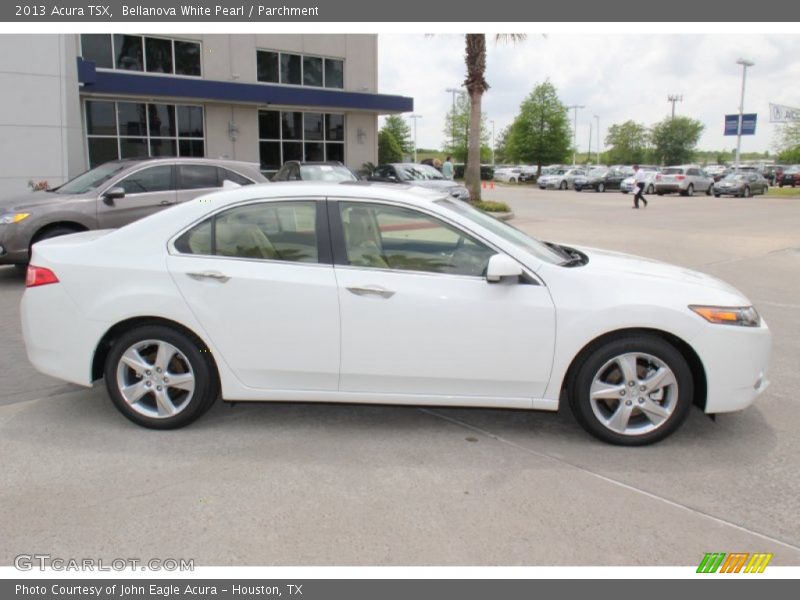 Bellanova White Pearl / Parchment 2013 Acura TSX