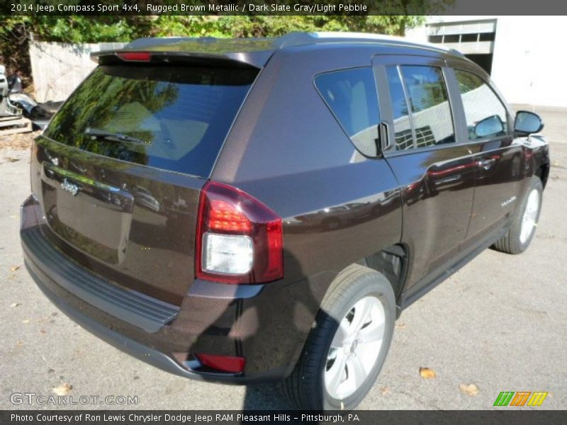 Rugged Brown Metallic / Dark Slate Gray/Light Pebble 2014 Jeep Compass Sport 4x4