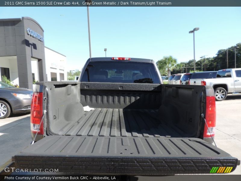 Gray Green Metallic / Dark Titanium/Light Titanium 2011 GMC Sierra 1500 SLE Crew Cab 4x4