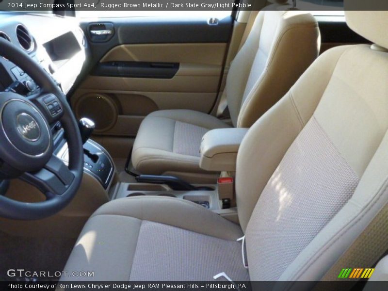 Rugged Brown Metallic / Dark Slate Gray/Light Pebble 2014 Jeep Compass Sport 4x4