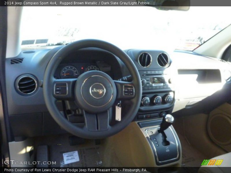 Rugged Brown Metallic / Dark Slate Gray/Light Pebble 2014 Jeep Compass Sport 4x4