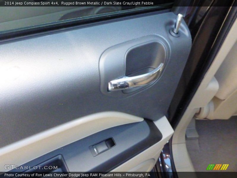 Rugged Brown Metallic / Dark Slate Gray/Light Pebble 2014 Jeep Compass Sport 4x4