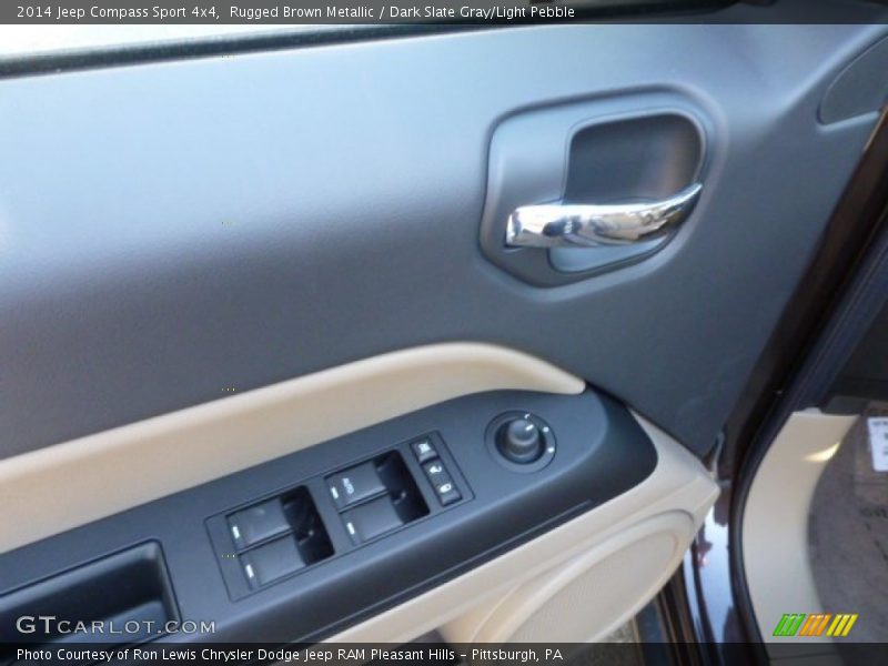 Rugged Brown Metallic / Dark Slate Gray/Light Pebble 2014 Jeep Compass Sport 4x4