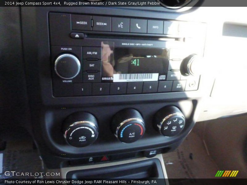 Rugged Brown Metallic / Dark Slate Gray/Light Pebble 2014 Jeep Compass Sport 4x4