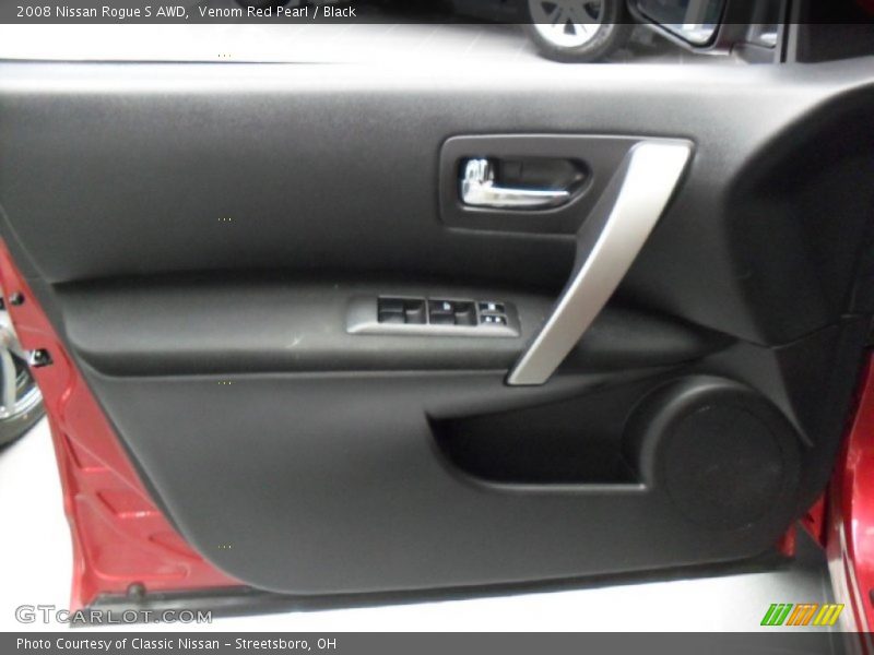 Venom Red Pearl / Black 2008 Nissan Rogue S AWD
