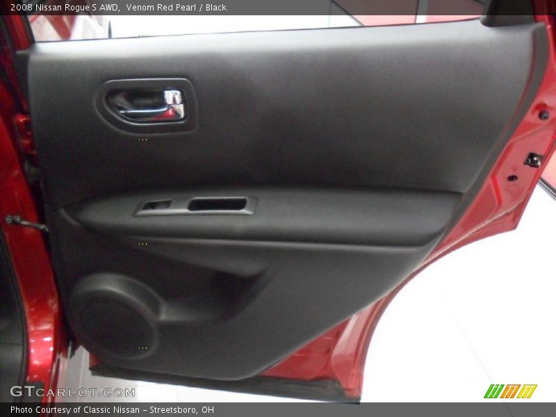 Venom Red Pearl / Black 2008 Nissan Rogue S AWD