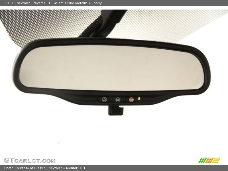 Atlantis Blue Metallic / Ebony 2013 Chevrolet Traverse LT