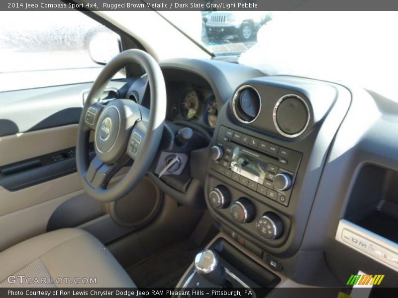 Rugged Brown Metallic / Dark Slate Gray/Light Pebble 2014 Jeep Compass Sport 4x4