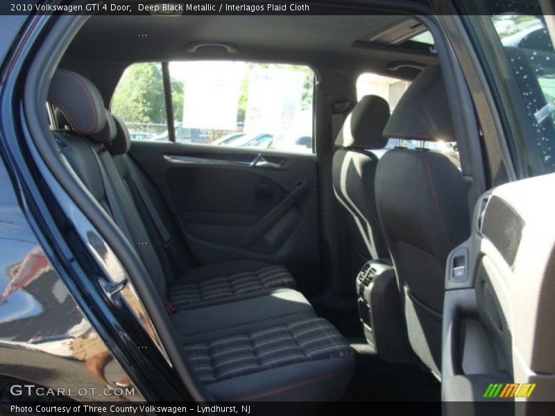 Deep Black Metallic / Interlagos Plaid Cloth 2010 Volkswagen GTI 4 Door