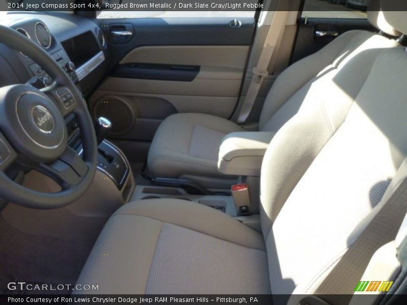 Rugged Brown Metallic / Dark Slate Gray/Light Pebble 2014 Jeep Compass Sport 4x4