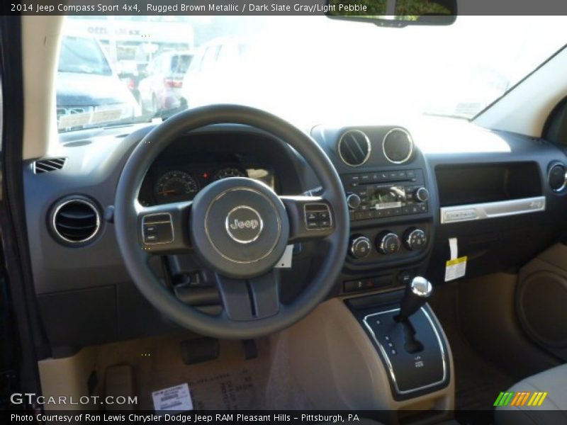Rugged Brown Metallic / Dark Slate Gray/Light Pebble 2014 Jeep Compass Sport 4x4