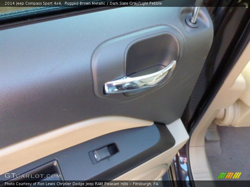 Rugged Brown Metallic / Dark Slate Gray/Light Pebble 2014 Jeep Compass Sport 4x4