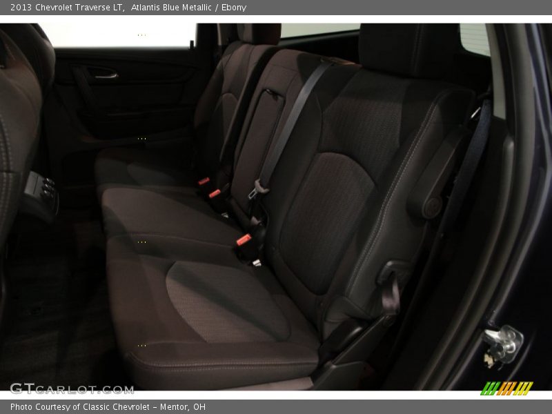 Atlantis Blue Metallic / Ebony 2013 Chevrolet Traverse LT