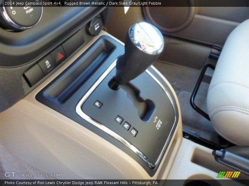 Rugged Brown Metallic / Dark Slate Gray/Light Pebble 2014 Jeep Compass Sport 4x4
