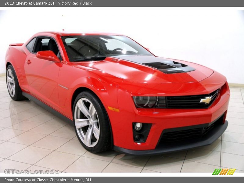Victory Red / Black 2013 Chevrolet Camaro ZL1