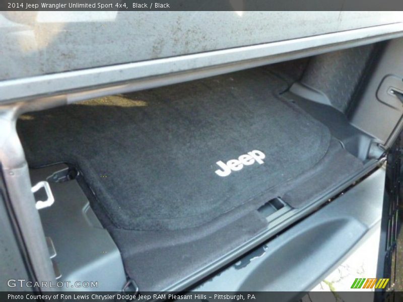 Black / Black 2014 Jeep Wrangler Unlimited Sport 4x4