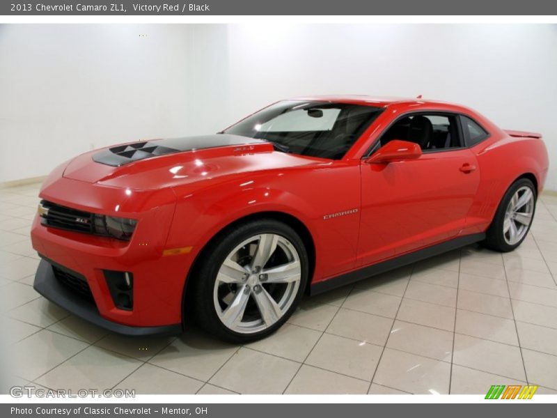 Victory Red / Black 2013 Chevrolet Camaro ZL1