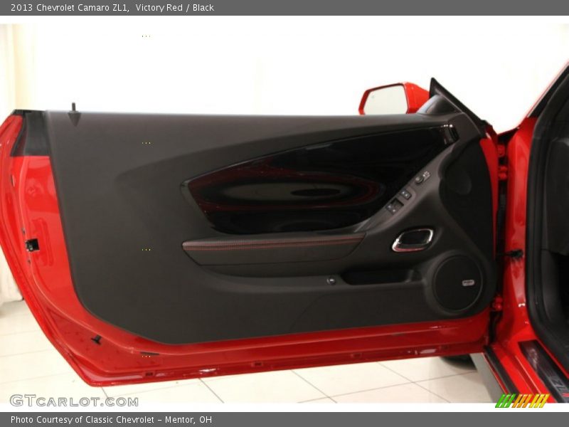 Victory Red / Black 2013 Chevrolet Camaro ZL1