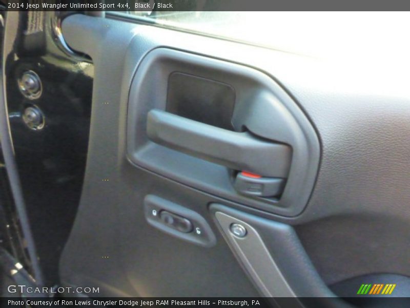Black / Black 2014 Jeep Wrangler Unlimited Sport 4x4