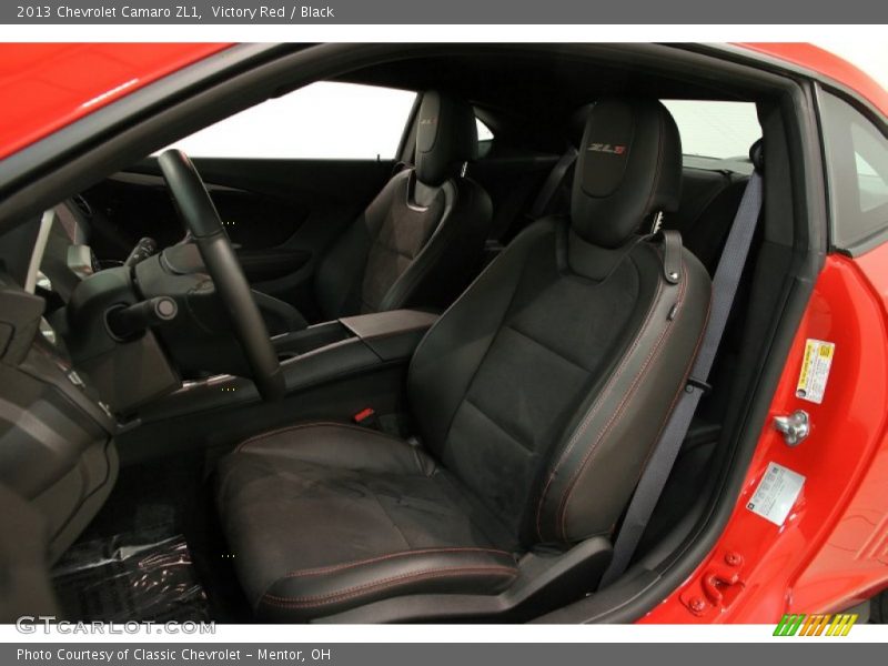 Victory Red / Black 2013 Chevrolet Camaro ZL1