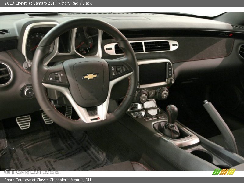 Victory Red / Black 2013 Chevrolet Camaro ZL1