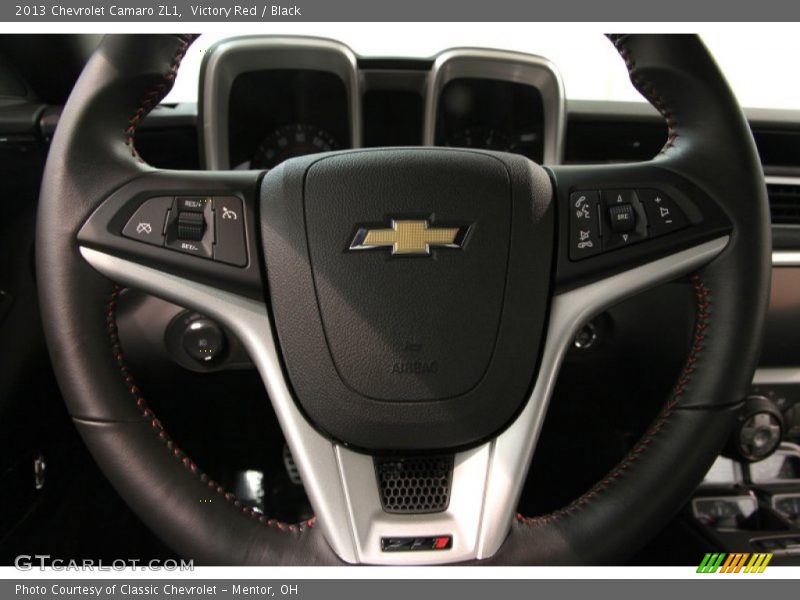 Victory Red / Black 2013 Chevrolet Camaro ZL1